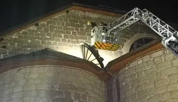 Opération délicate de sécurisation.