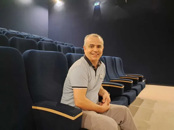 Stéphane Debenest, le directeur du cinéma de Rumilly.