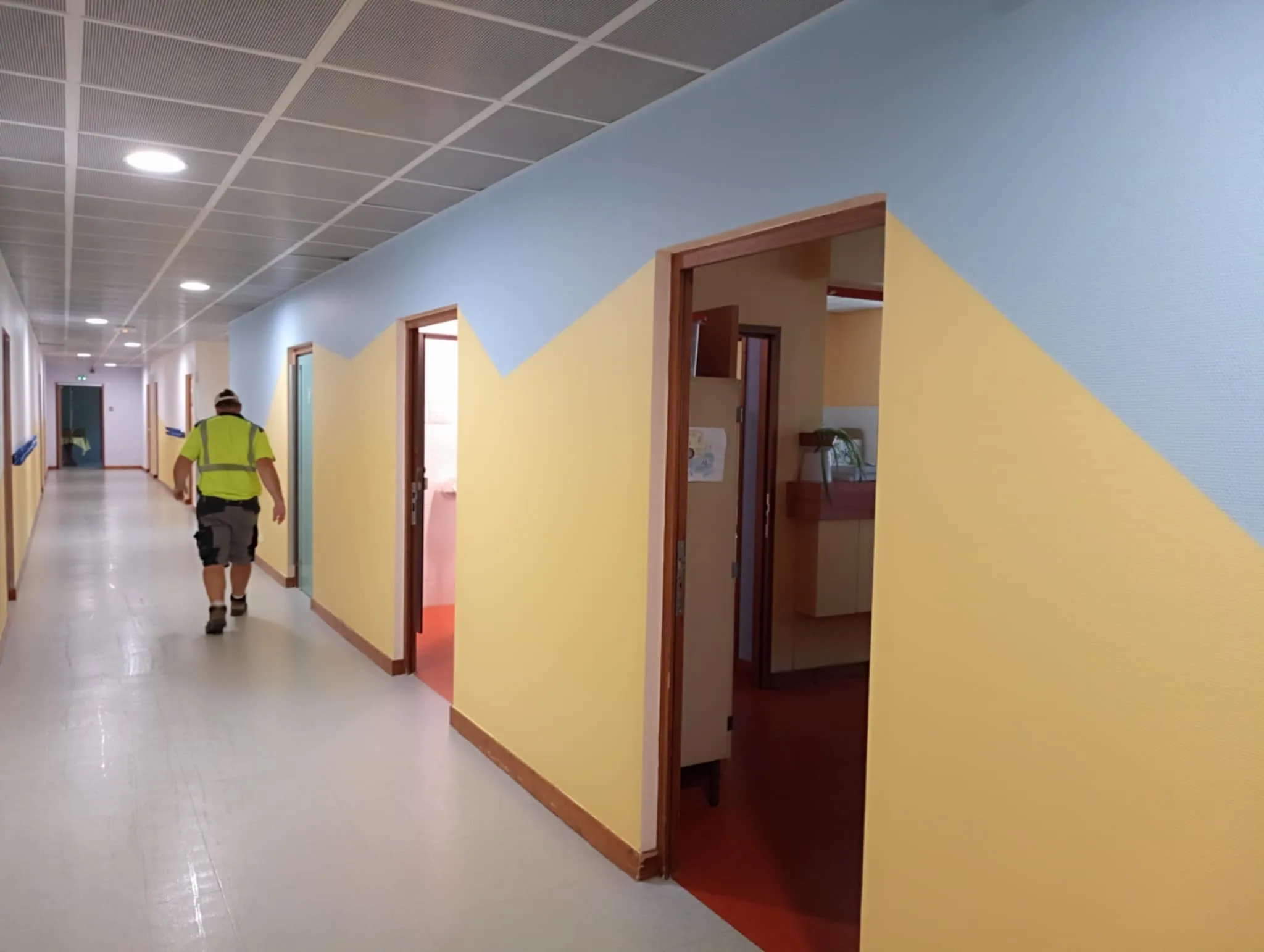 Seyssel : Travaux d'entretien à l'école Jules Coissard 