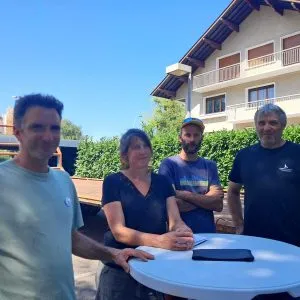 Des éleveurs de la Confédération paysanne ont expliqué la mobilisation.