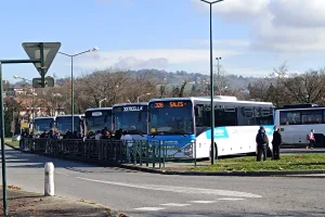 Les transports scolaires de l'Albanais sont très fréquentés par les élèves du territoire de l'Albanais.