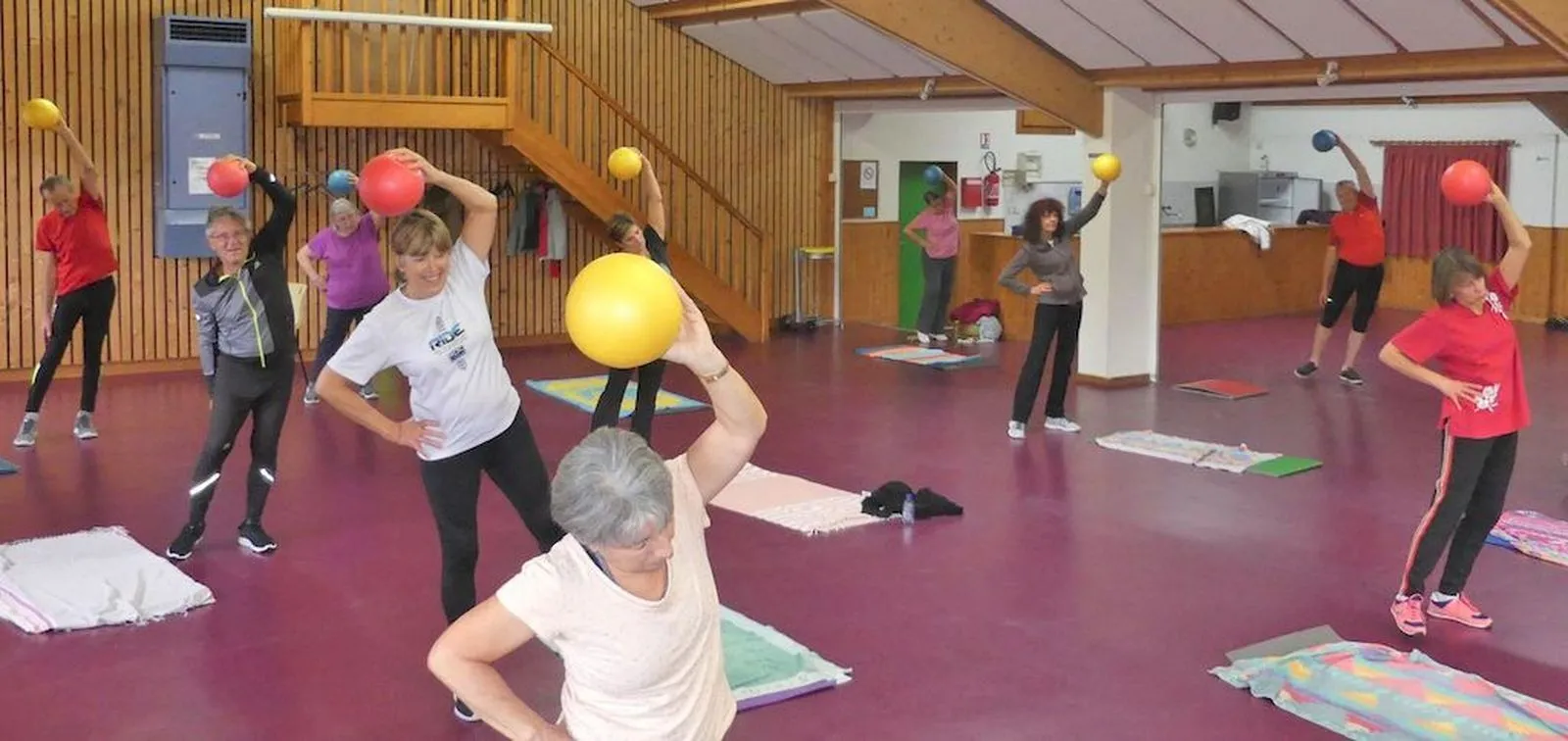 Exercices de renforcement musculaire.