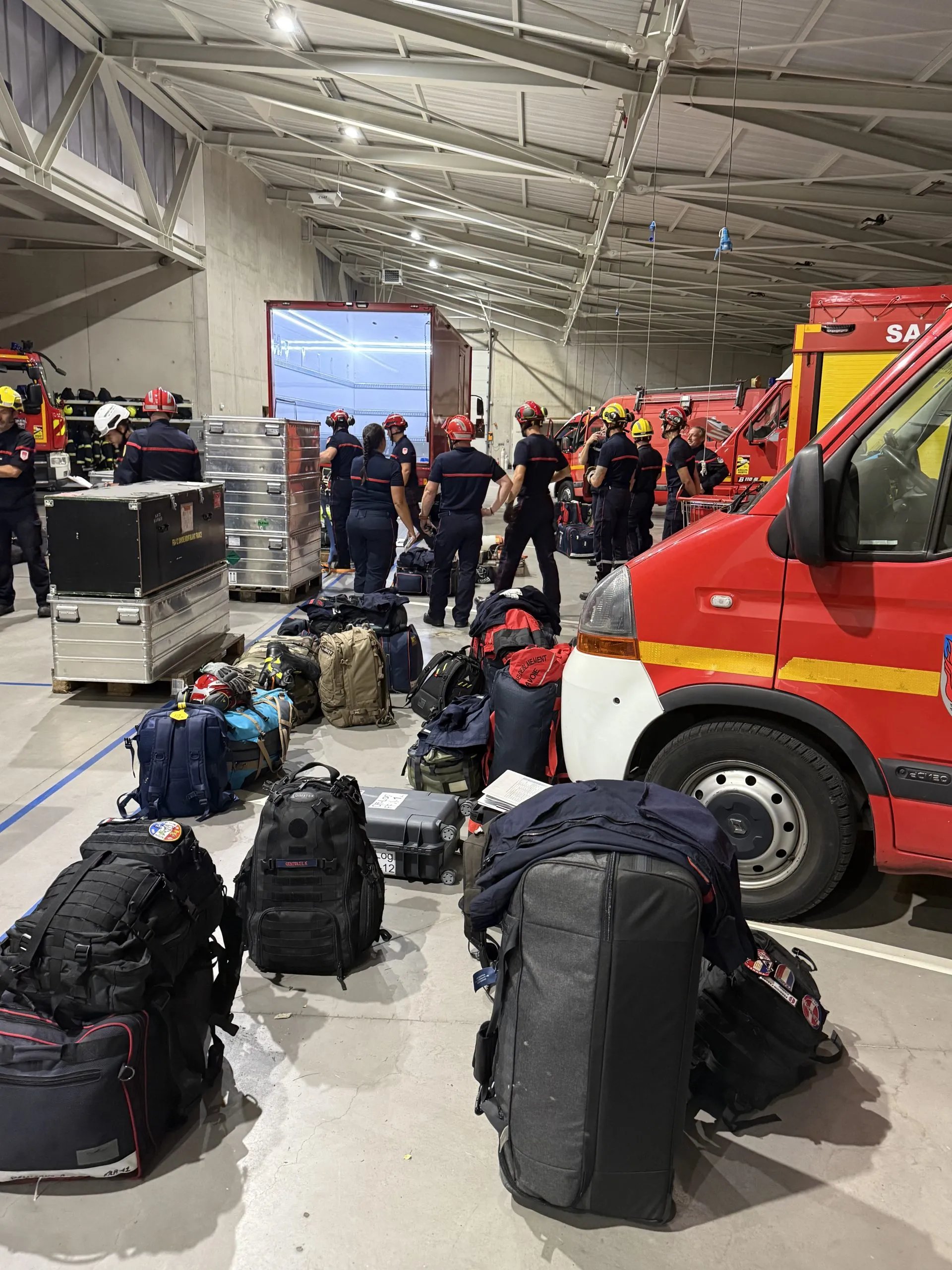 Rumilly : Top départ d’un exercice international de sauvetage-déblaiement