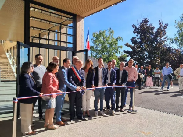 L'inauguration de l'école de Marcellaz-Albanais s'est déroulée le samedi 6 septembre.