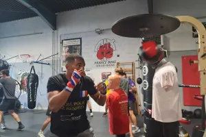 Jimmy Lalin prépare son combat à Paris le 4 octobre.