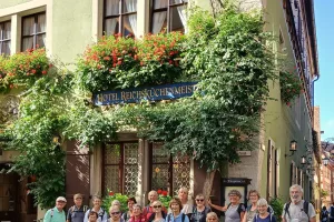 Le groupe à Rothenburg 
