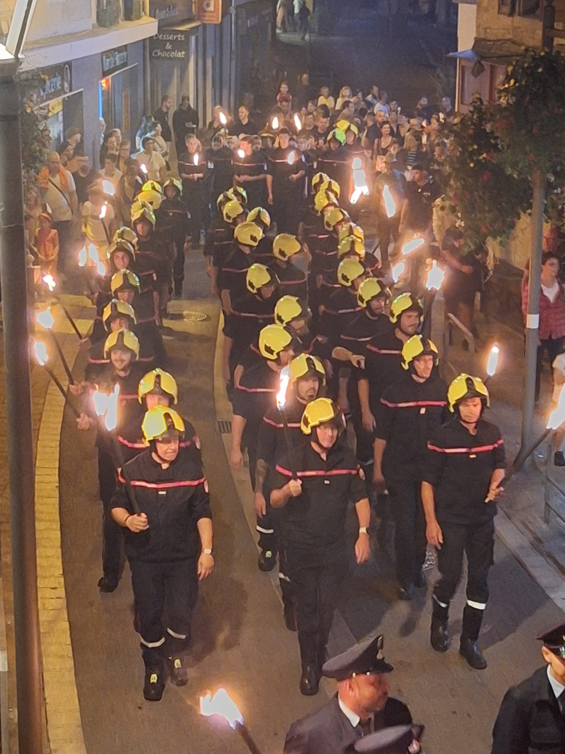 Le traditionnel défilé aux lampions. - Photo : Ducret Stéphane