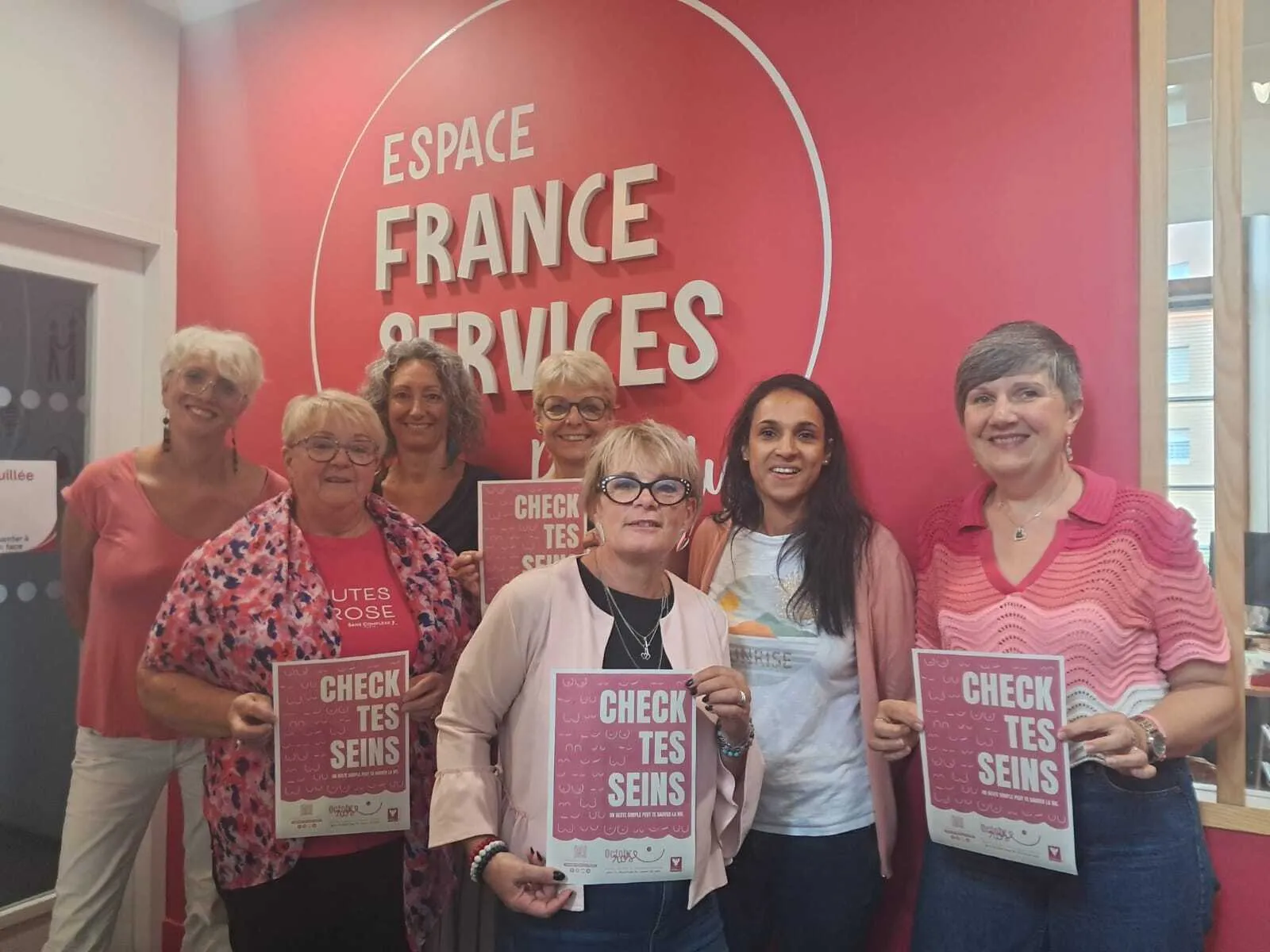 Au mois d'octobre, Rumilly se pare de rose