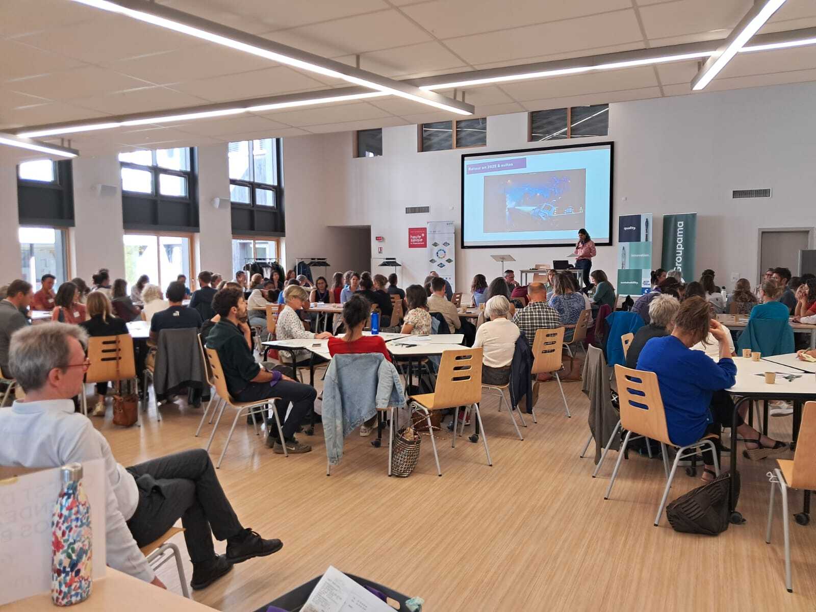 Solucir a organisé son premier atelier au collège du Chéran à Rumilly le 12 septembre à Rumilly. - Photo : Alexis Fernandez 