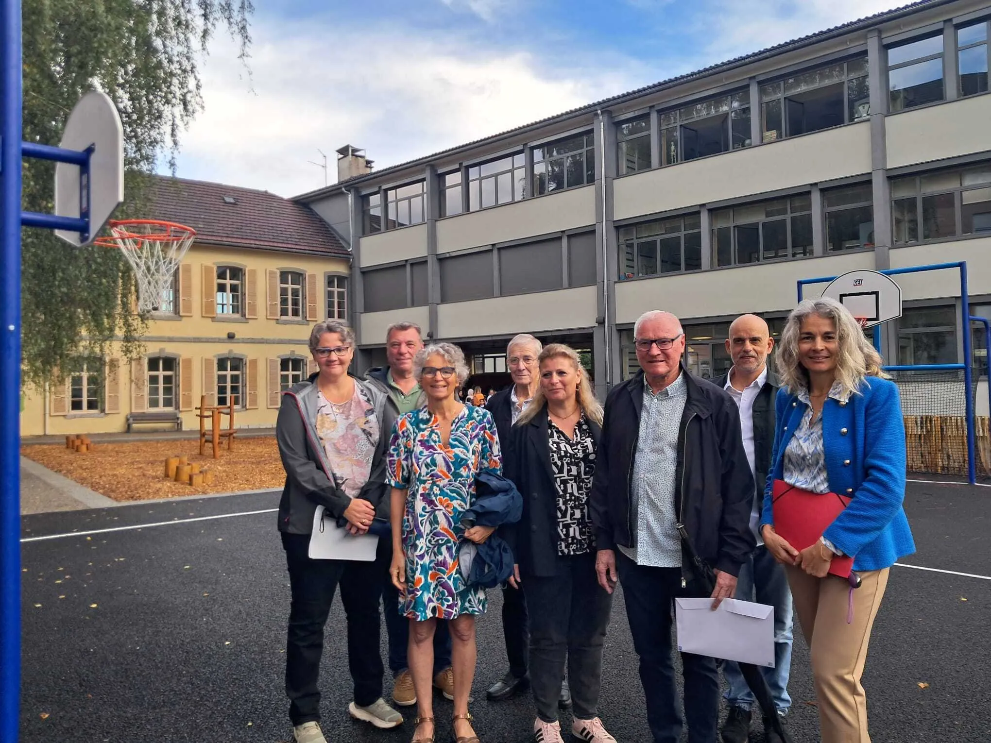 Les élus ont fait la tournée des écoles Rumilly