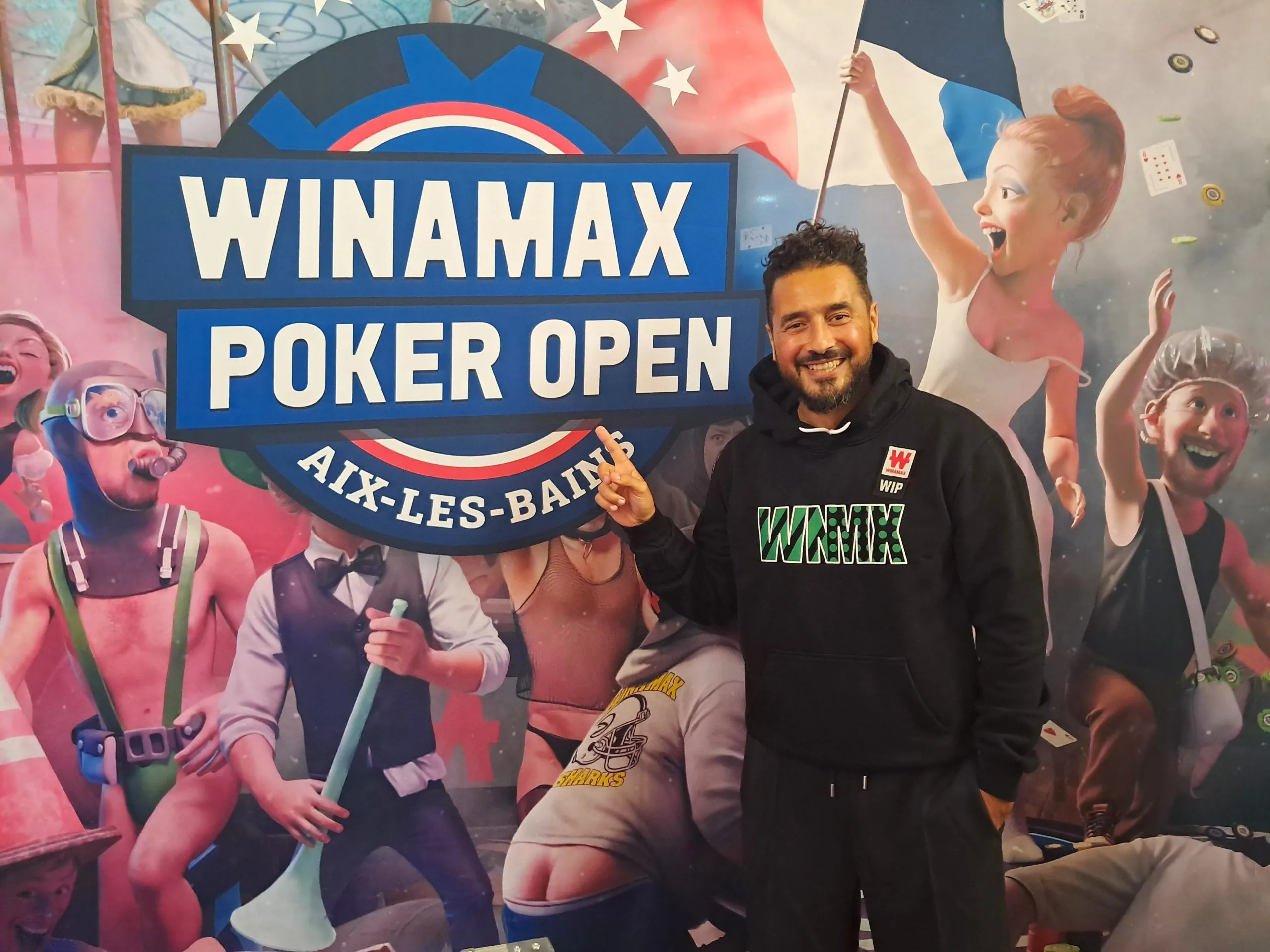 Première en France ! Le Winamax Poker Open 2025 s'est déroulé à Aix-les-Bains en présence de stars du net et de la TV