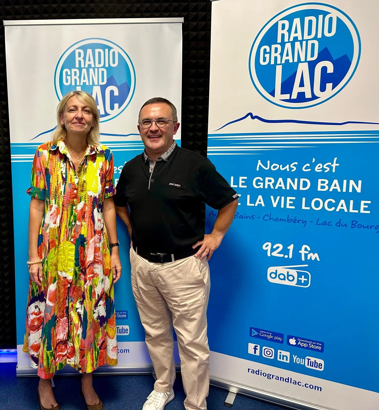 Maître Carole Ollagnon Delroise et Jean-Pierre Germain.