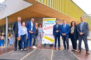 De nombreux élus étaient au rendez-vous de cette inauguration festive dont le président de la région Auvergne Rhône-Alpes et le nouveau secrétaire général de la préfecture.