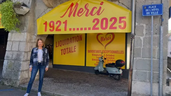 Béatrice Dechene, gérante de la boutique Pasqualini.