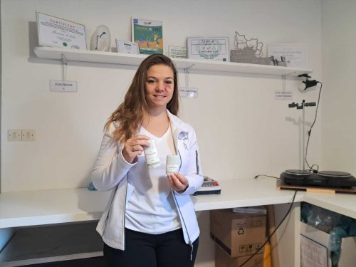 Florianne Gerbelot sera au salon du made in France avec ses produits FloR'alp. 