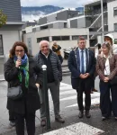 Intervention. Marina Ferrari, Aixoise et Ministre des sports et de la Vie associative lors de son intervention.