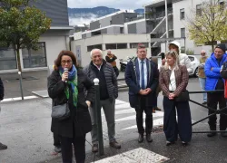 Intervention. Marina Ferrari, Aixoise et Ministre des sports et de la Vie associative lors de son intervention.