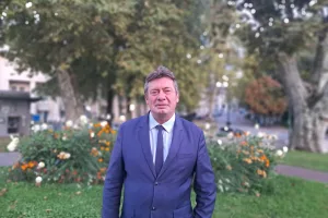 Renaud Beretti, maire d'Aix-les-Bains.