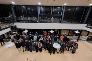 Les élèves du lycée porte des Alpes ont reçu leur diplome.