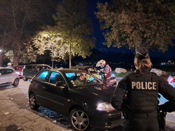 Des contrôles ont eu lieu près de la préfecture de Haute-Savoie.