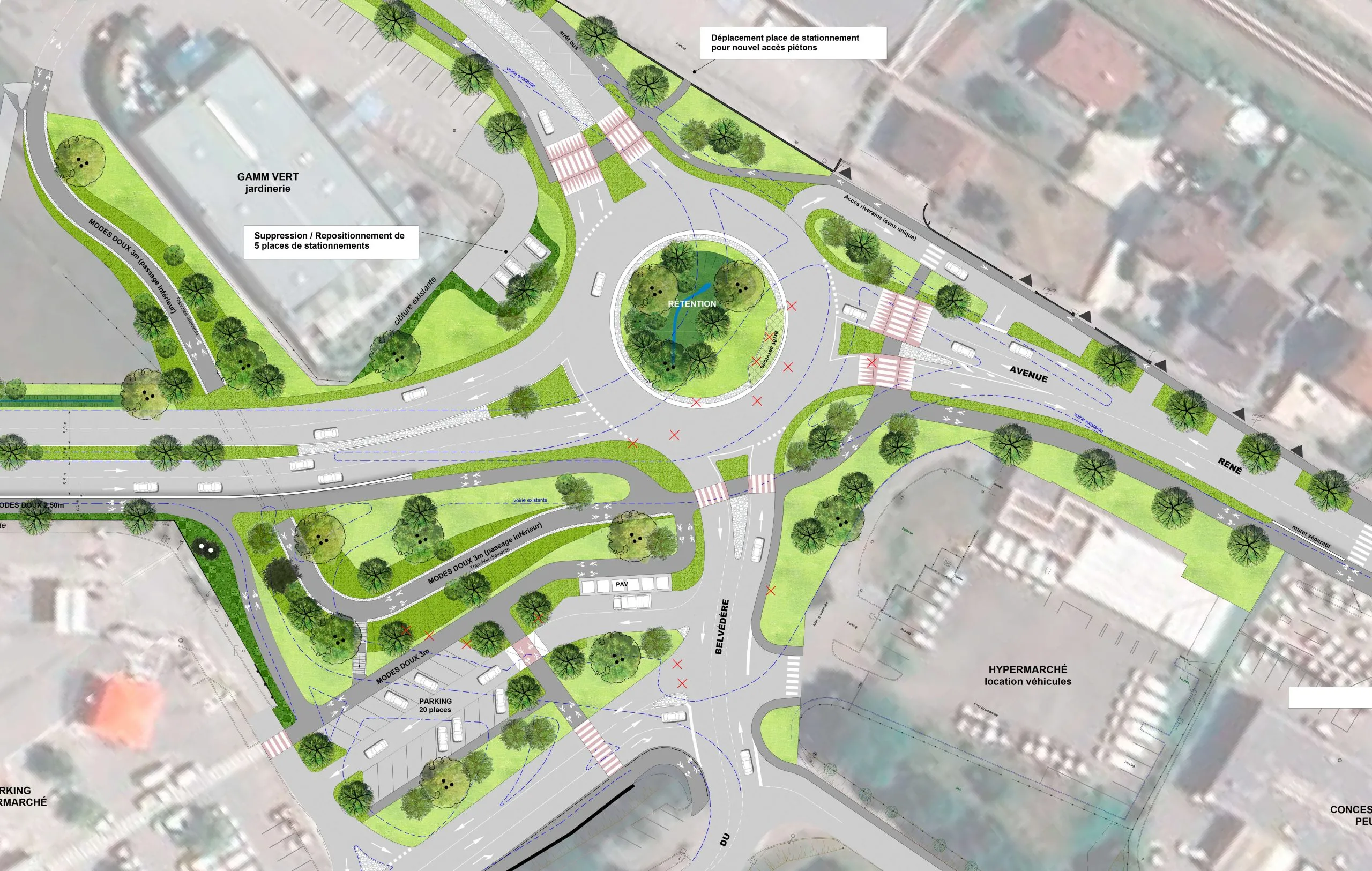Rumilly retarde son grand rond-point pour éviter la casse financière