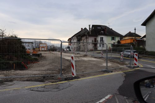 Le secteur du Pont Neuf bien impacté par les travaux.