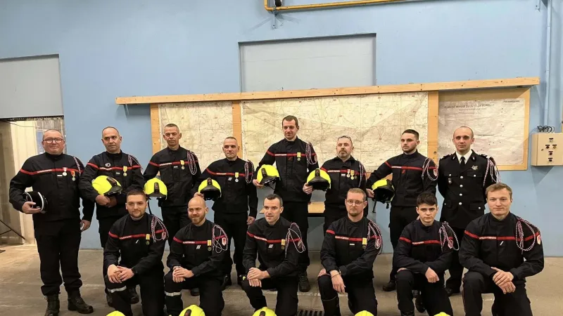 L'ensemble des récipiendaires.