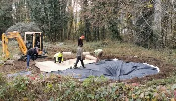 Savoie – Une nouvelle mare à Bourget-du-Lac voit le jour pour un chantier collaboratif au service de la biodiversité
