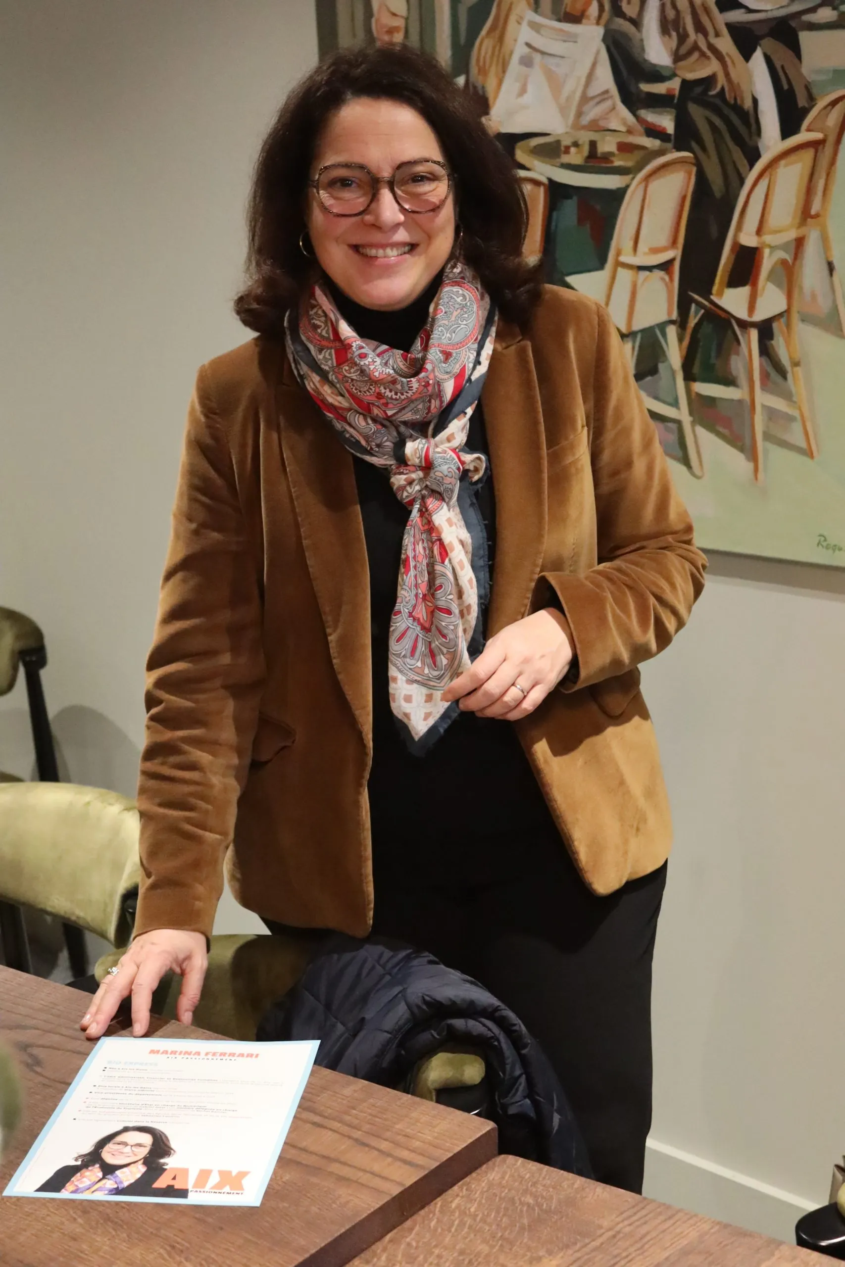 Marina Ferrari candidate :