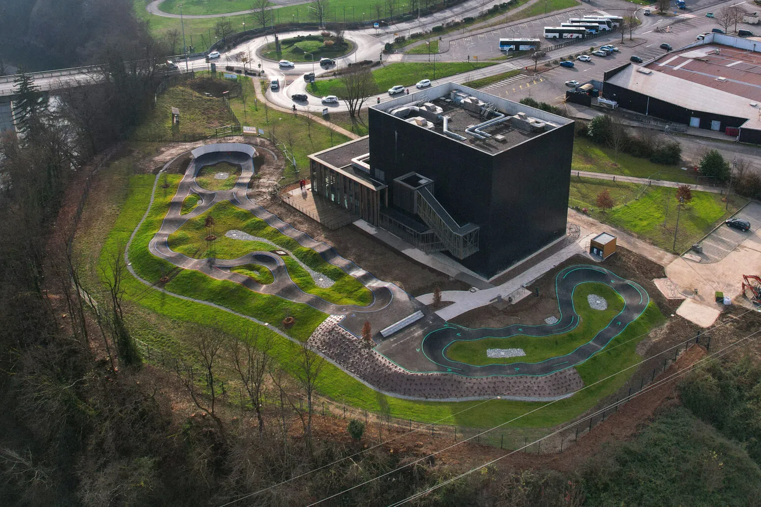 Le nouveau pumptrack est ouvert