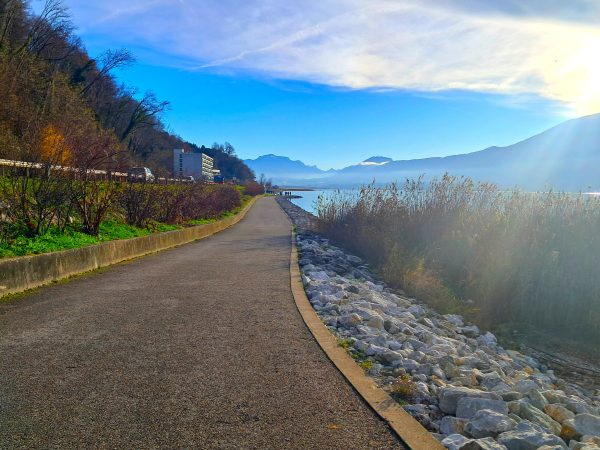 La voie verte a été rénovée sur 1,5 km pour plus de sécurité et de confort.
