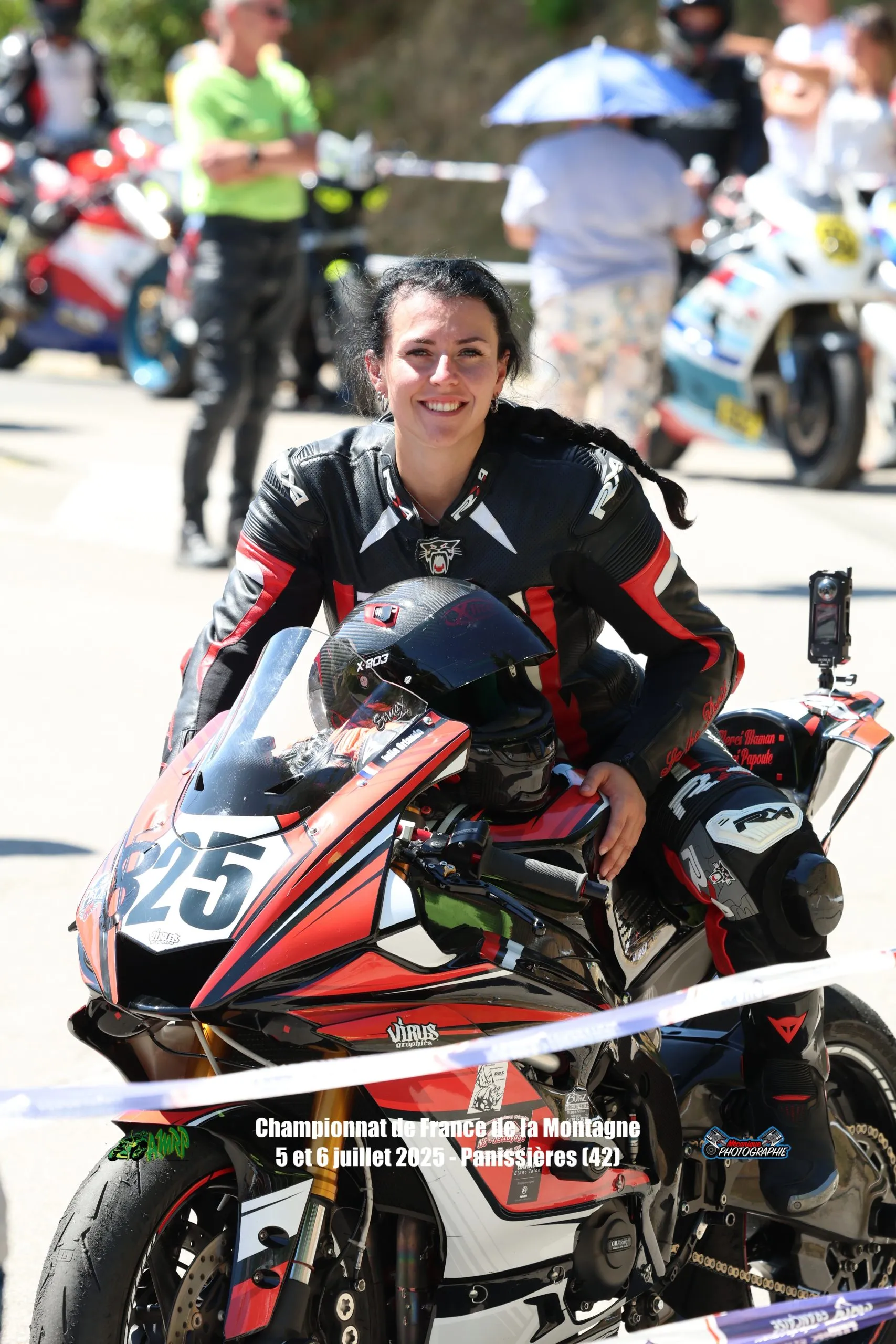 Julie Orlando, la passion chevillée au guidon