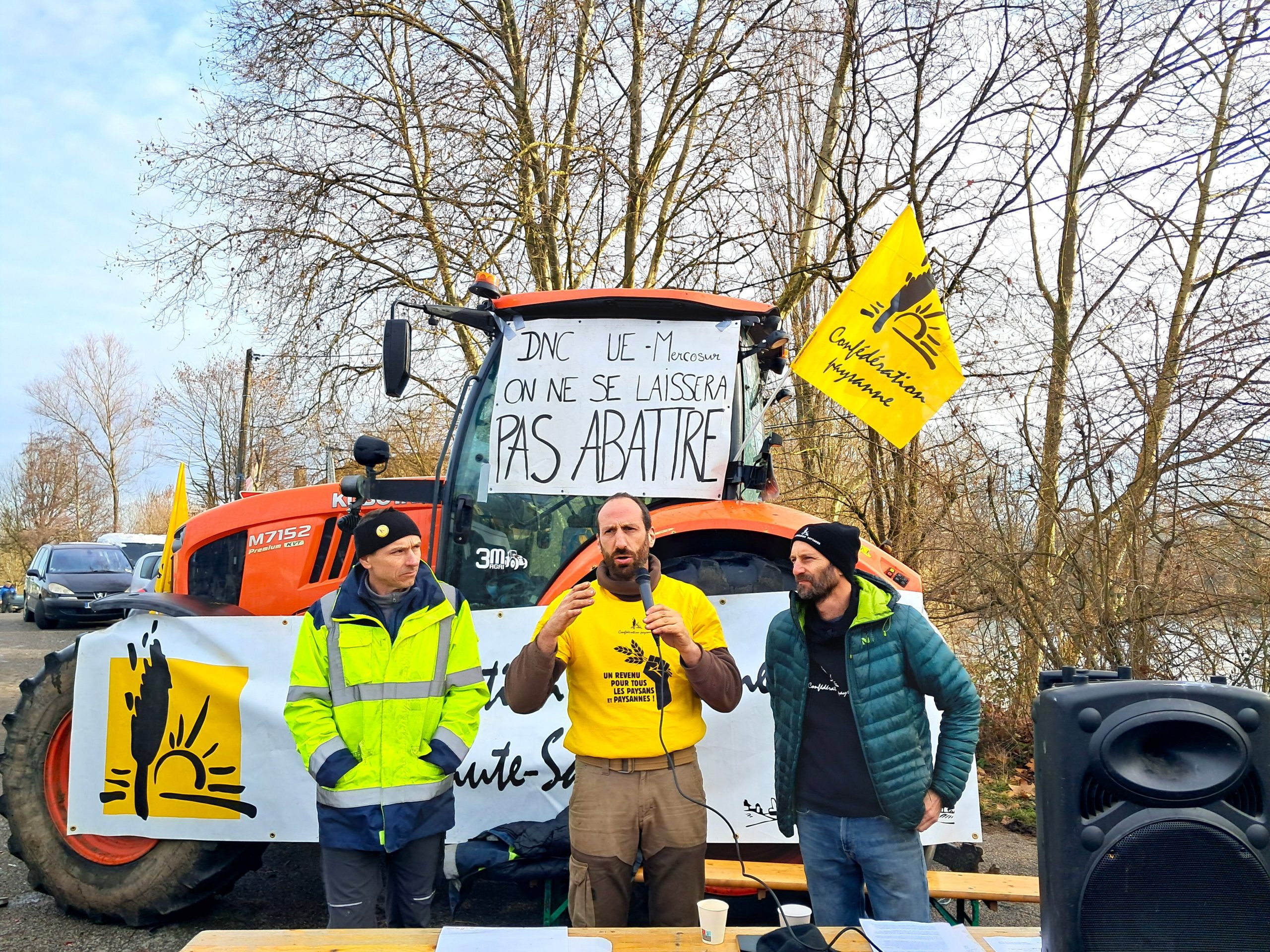 Conférence de presse le 12 janvier dans la matinée. - ©Claire Castelar