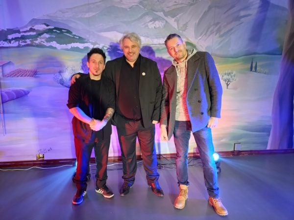 De gauche à droite : Martial Panico, Stéphane Boucly et Guillaume Pierre.