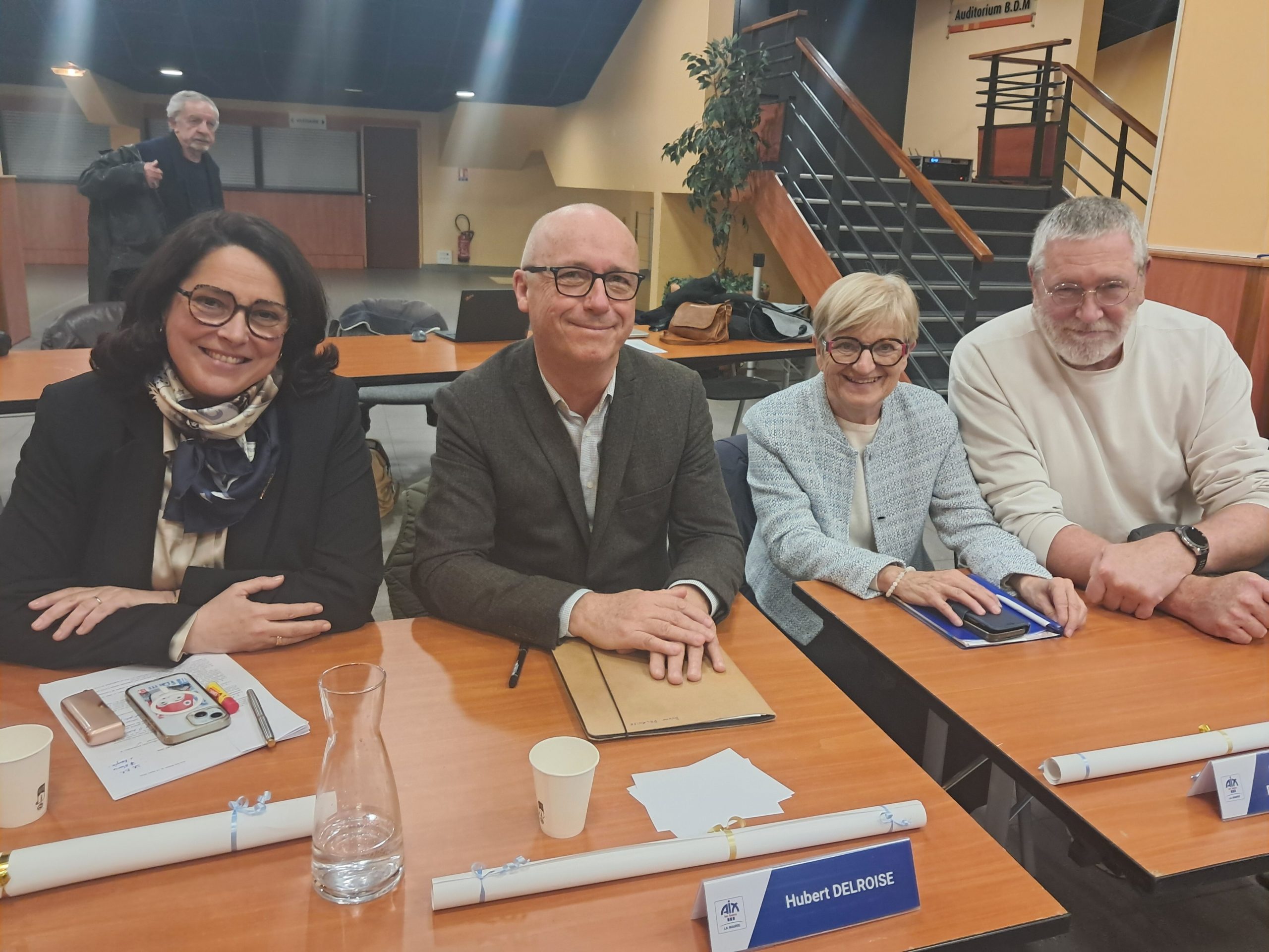 Groupe d'opposition de Marina Ferrari (4 sièges). - ©Claire Castelar