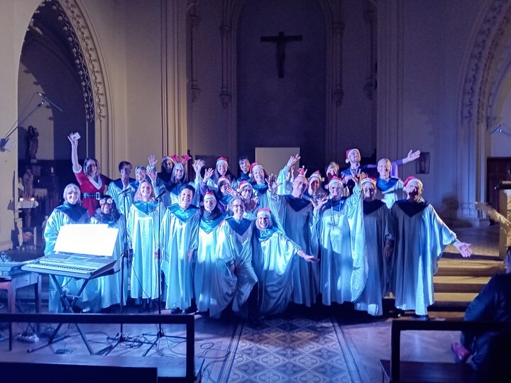 Le groupe vocal Made in Gospel sera en concert le samedi soir. - ©made in gospel