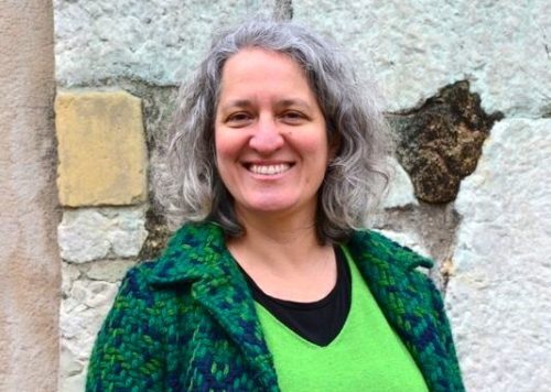Luce Claval, cheffe de file de la liste "Aix pour Toutes et Tous" (liste enregistrée Union de gauche au ministère de l'Intérieur).