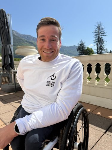 Joseph Fritsch, champion paralympique aux Jeux paralympiques de Paris 2024 en relais et quintuple champion du monde.