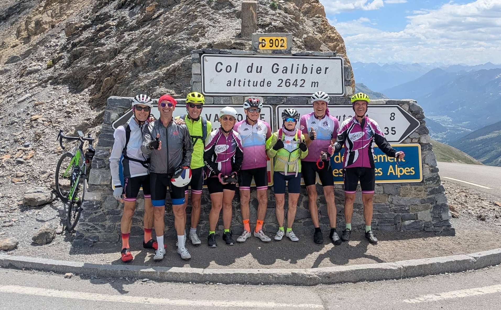 Au Col du Galibier. -