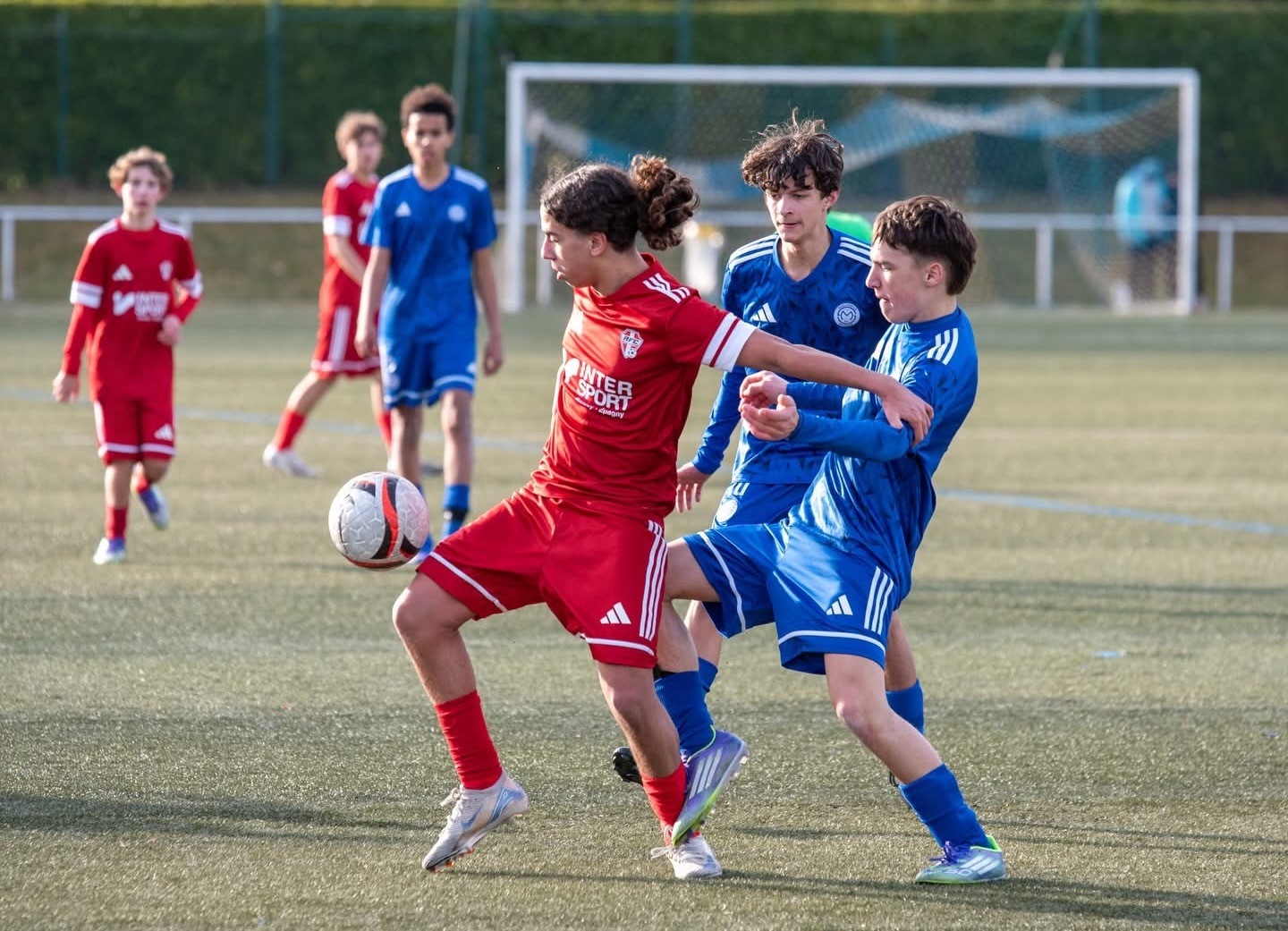 L'équipe U16 a pris la cinquième place en championnat R2. - ©Aix FC