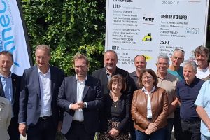 Les travaux ont été lancés le 12 juin, en la présence des nombreux maires du pays d'Alby.