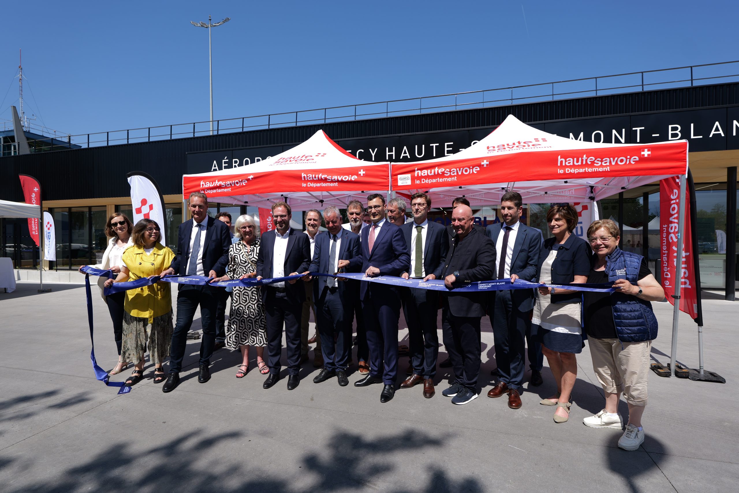Lors d el'inauguration. - ©Vinci
