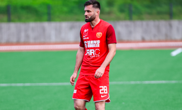 Yoann Martelat, nouveau milieu de terrain du GFA Rumilly Vallières.
