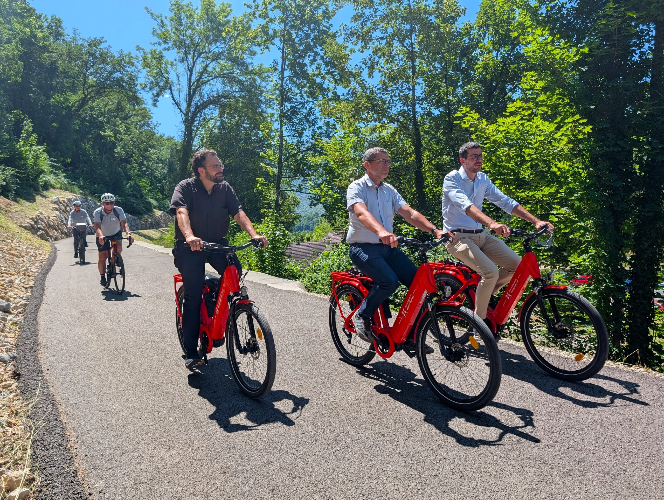 ViaRhôna, Via des 5 Lacs... Les aménagements cyclables se déploient en Savoie