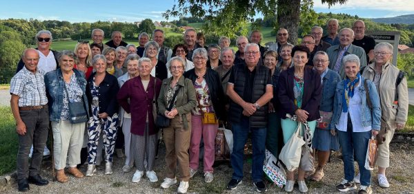 Le Club des Gens heureux en sortie dans le Jura.
