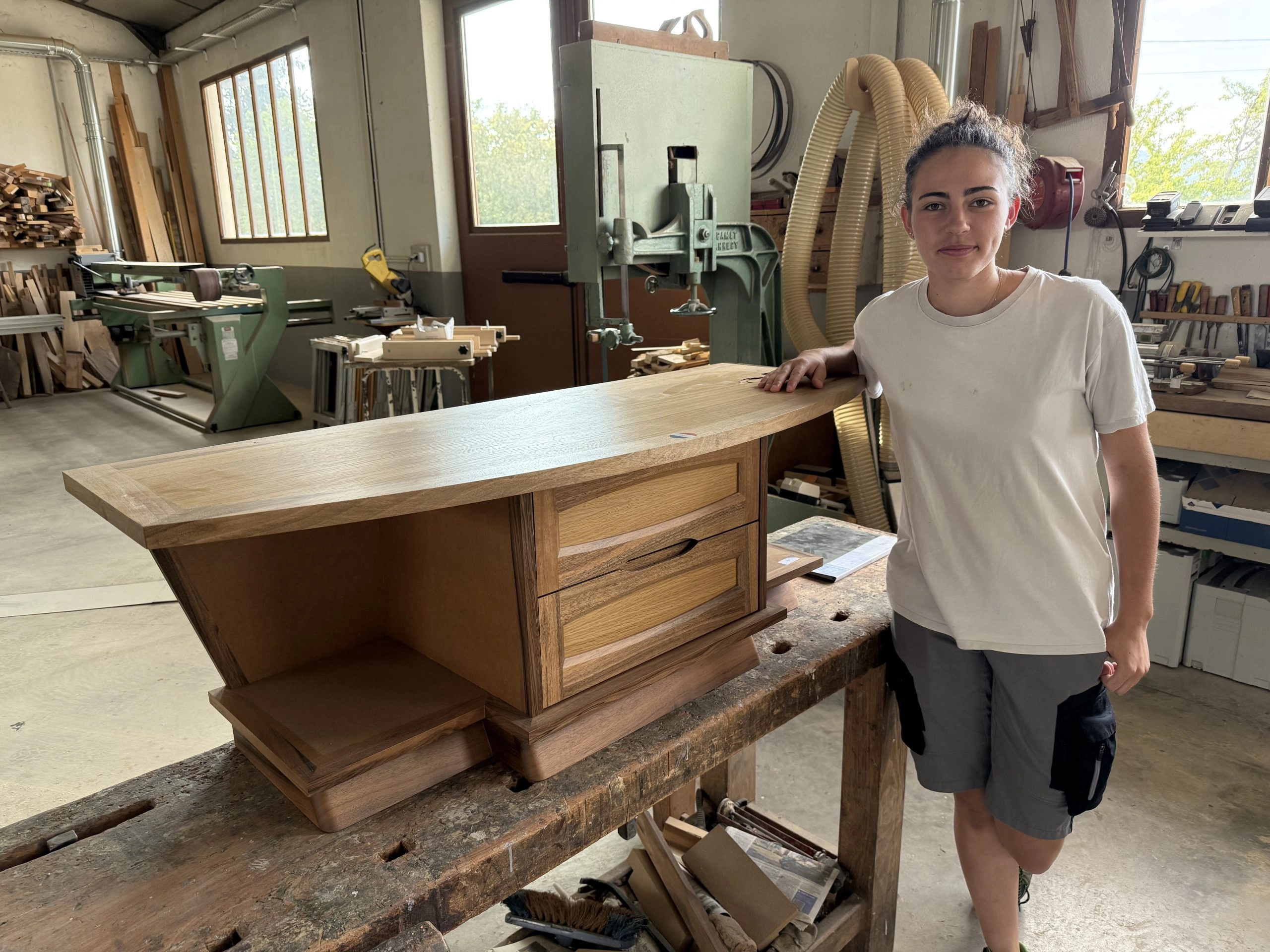 Adeline Savigny, l'or au bout des doigts