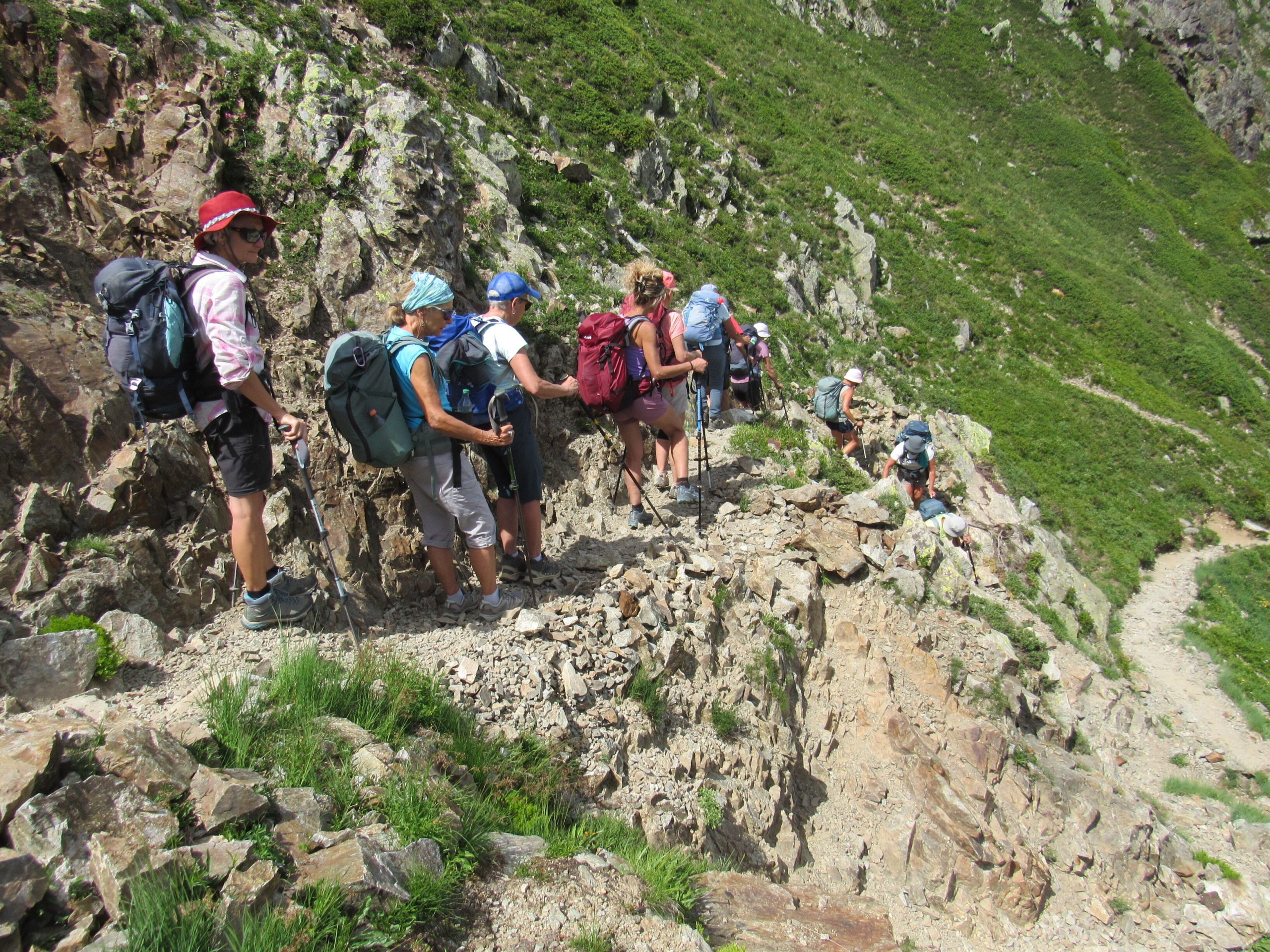 Au Col de la Fenêtre. -