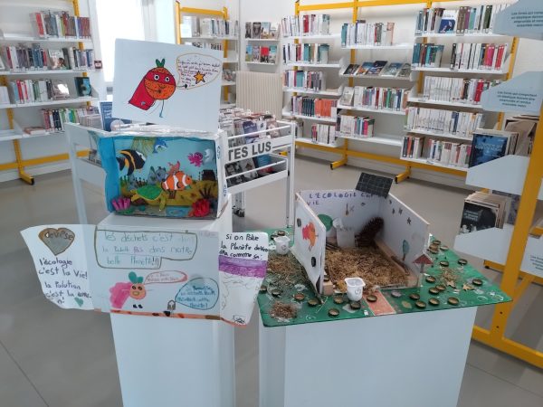 Les élèves du territoire ont imaginé leur super-pouvoir pour sauver la planète.