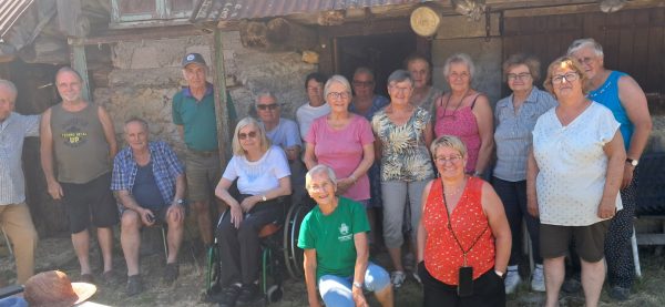Les participants avant le retour à Saint-Ours.