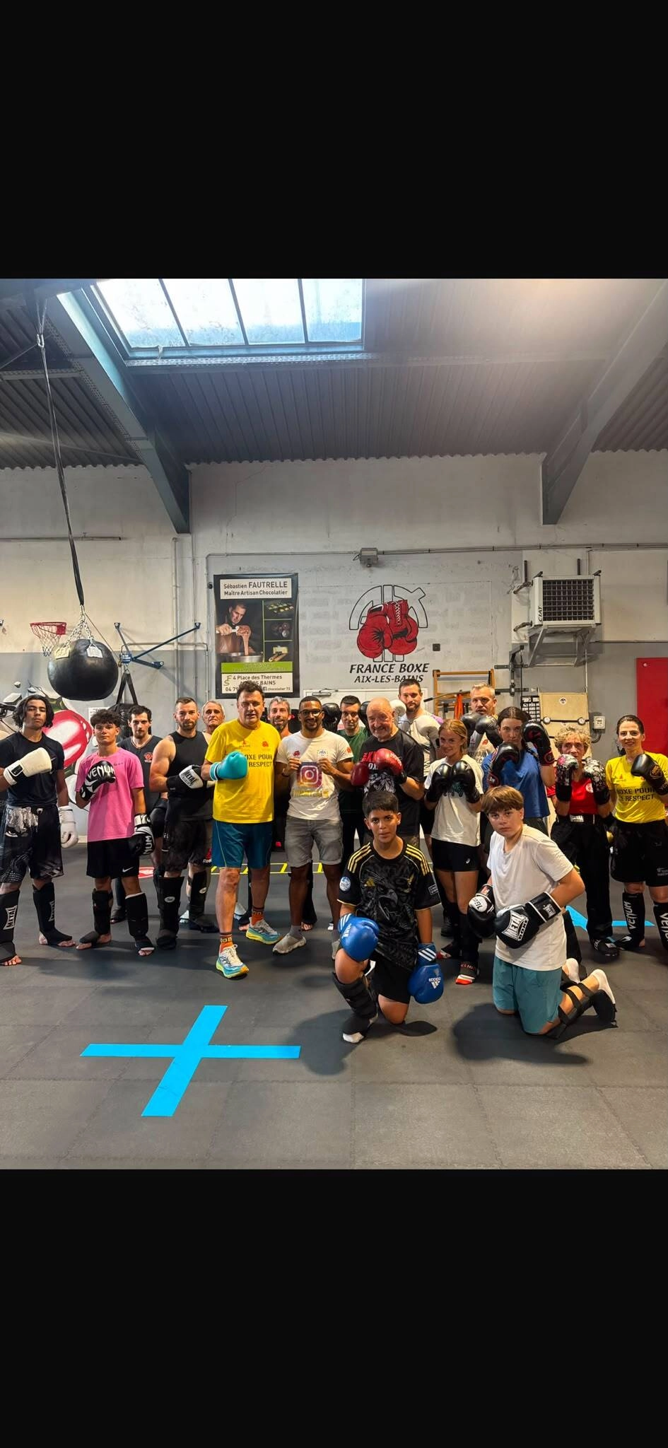 Sur le ring, la boxe se transmet aussi aux plus jeunes